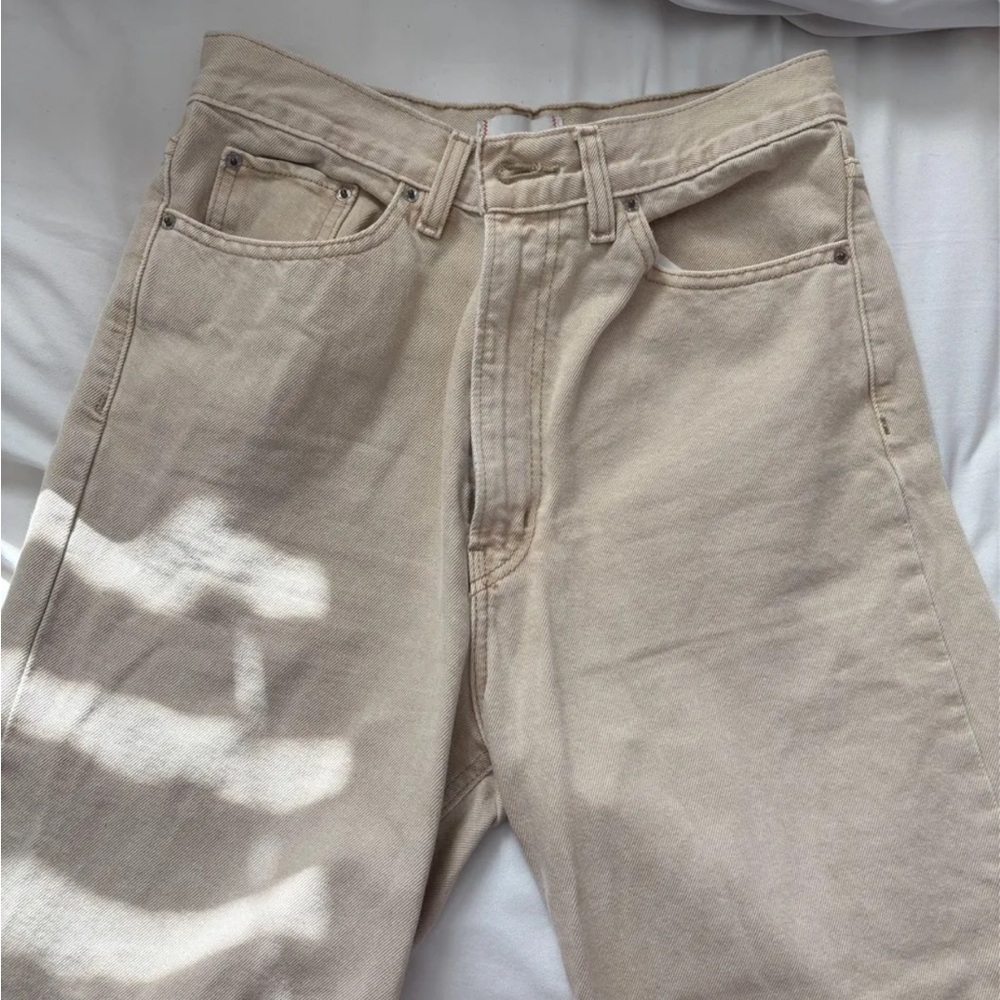 BDG Women's Light Tan Straight Jeans